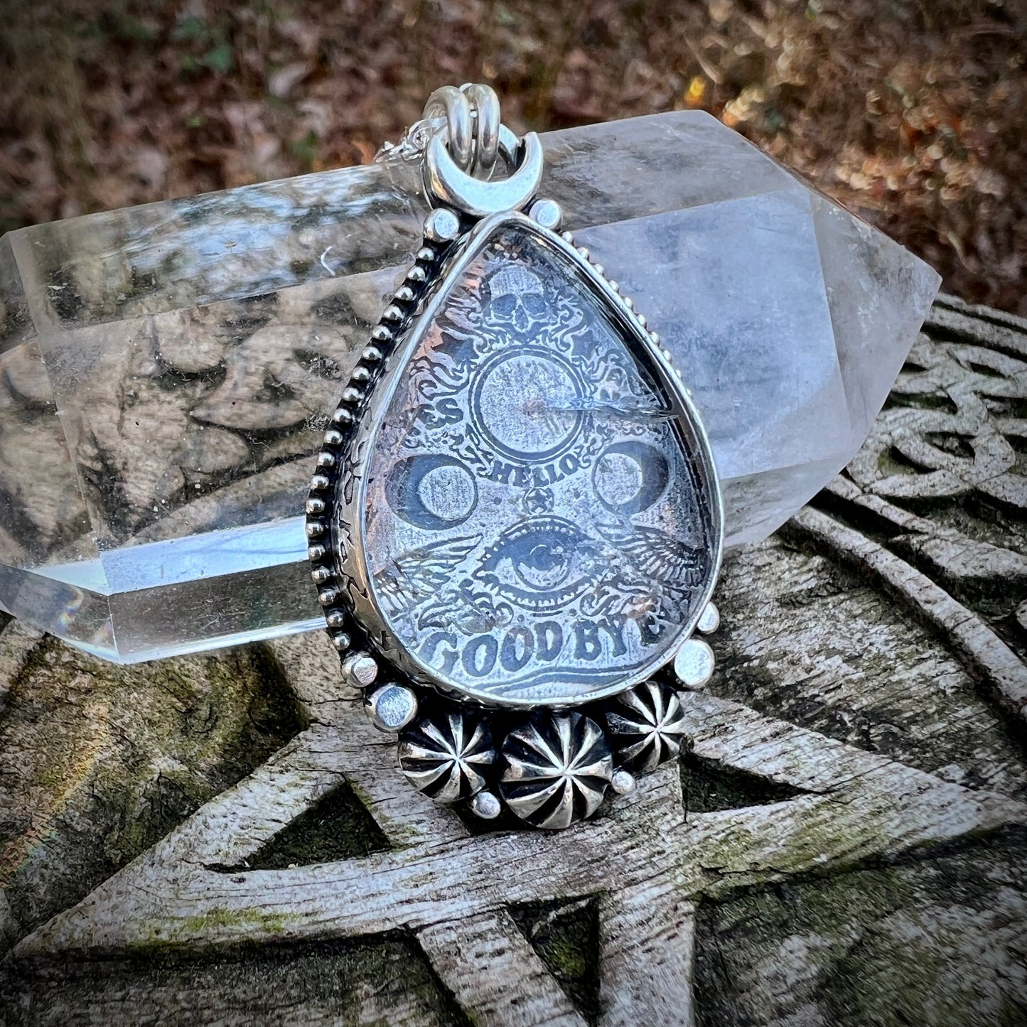 Quartz Planchette Pendant