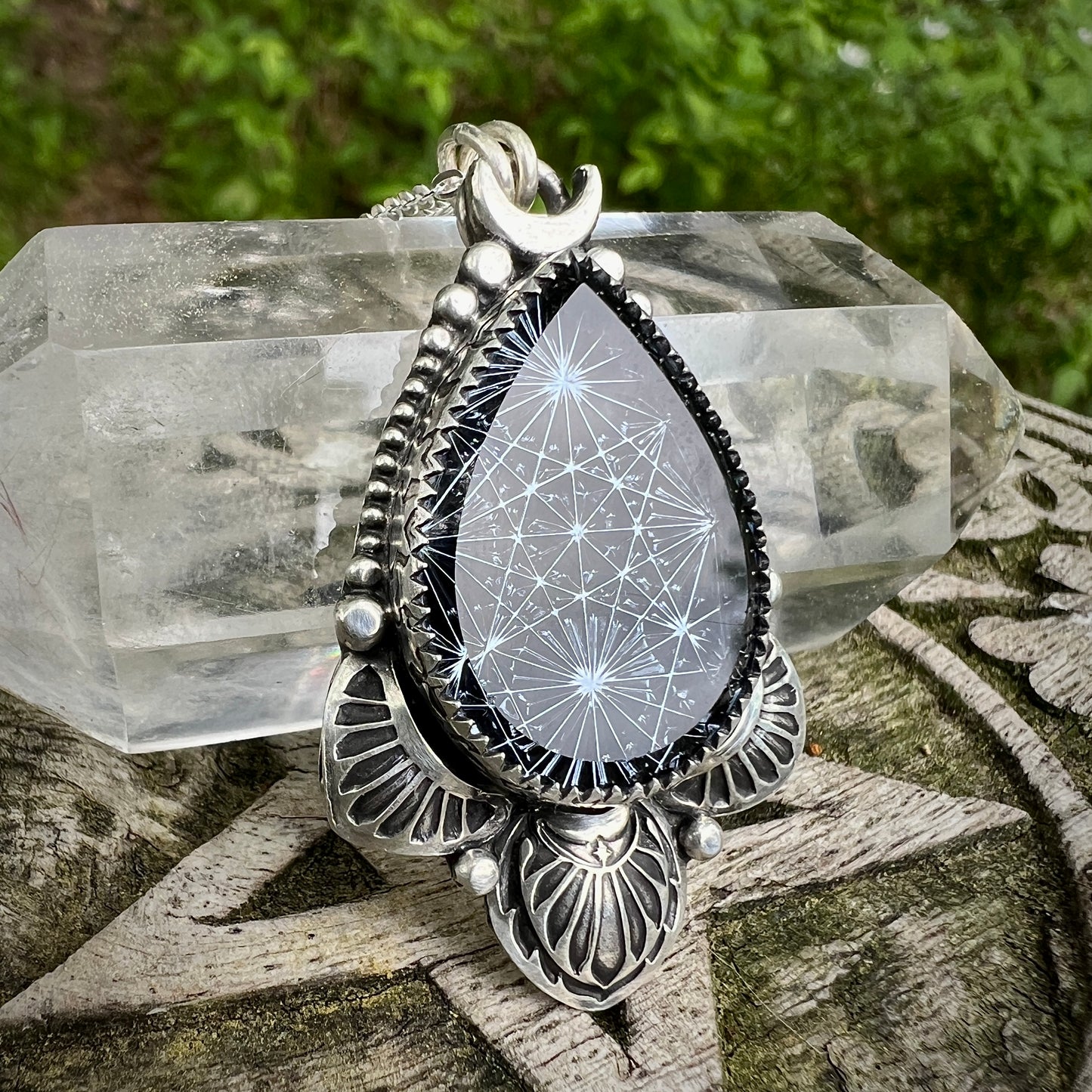 Kaleidoscope Galaxy Pendant