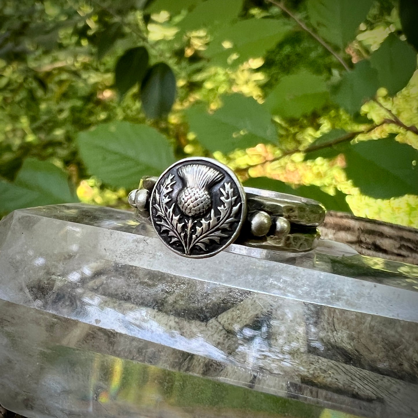 **Made-to-Order** Thistle Ring
