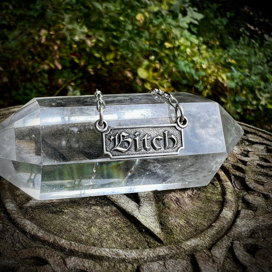 Bitch Necklace ✦ Pre-order