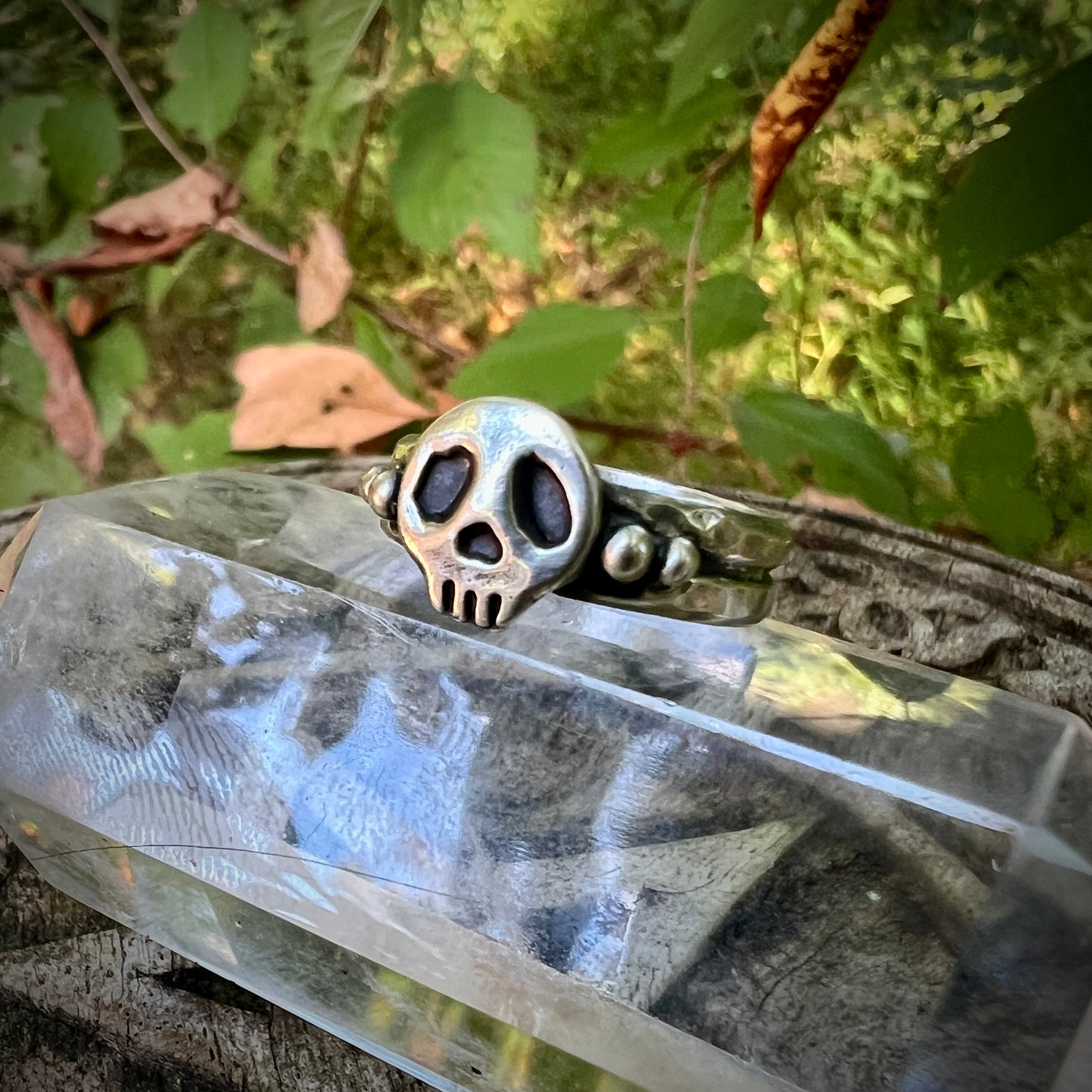 **Made-to-Order** Memento Mori Skull Ring