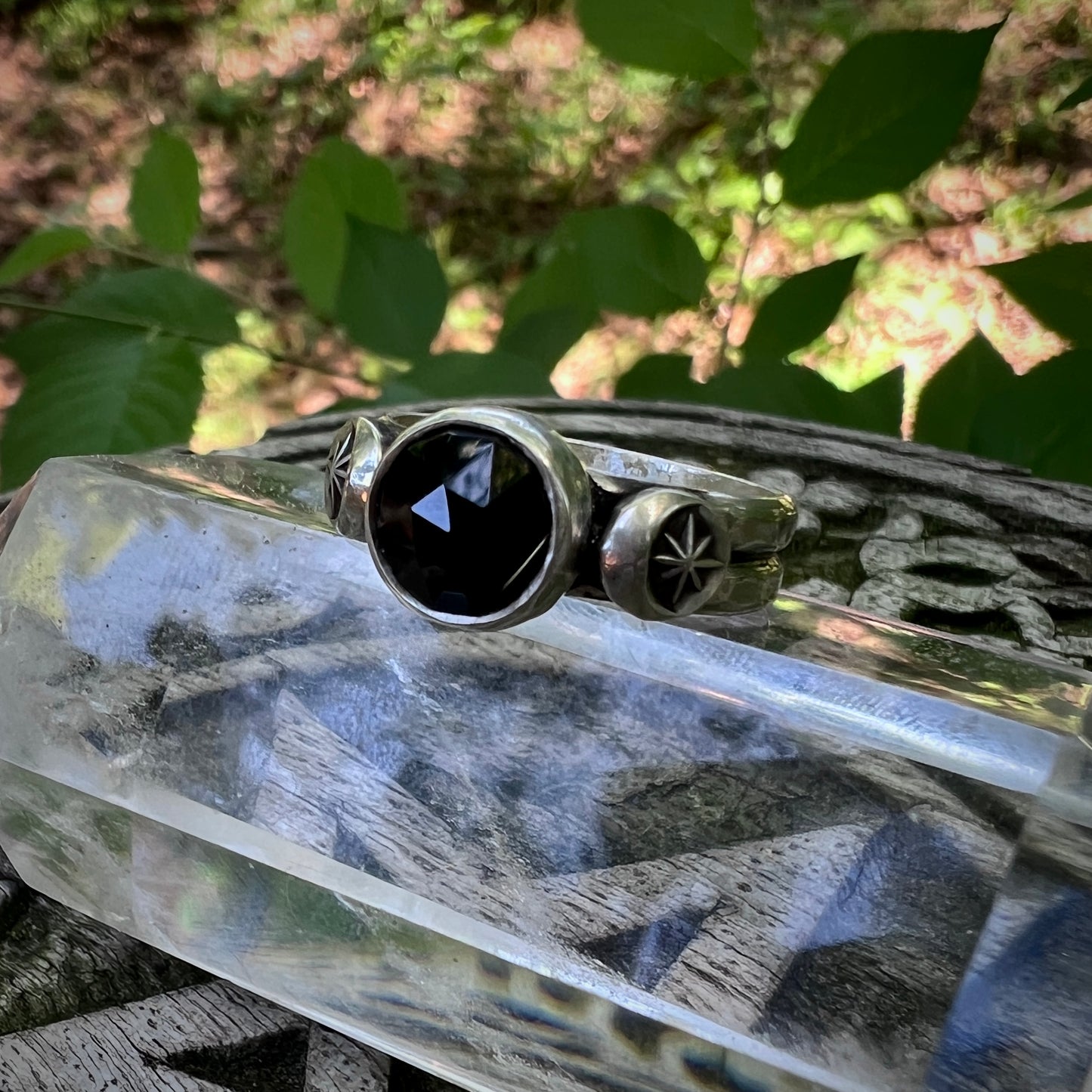 **Made-to-Order** Celestial Ring ~ Black Onyx