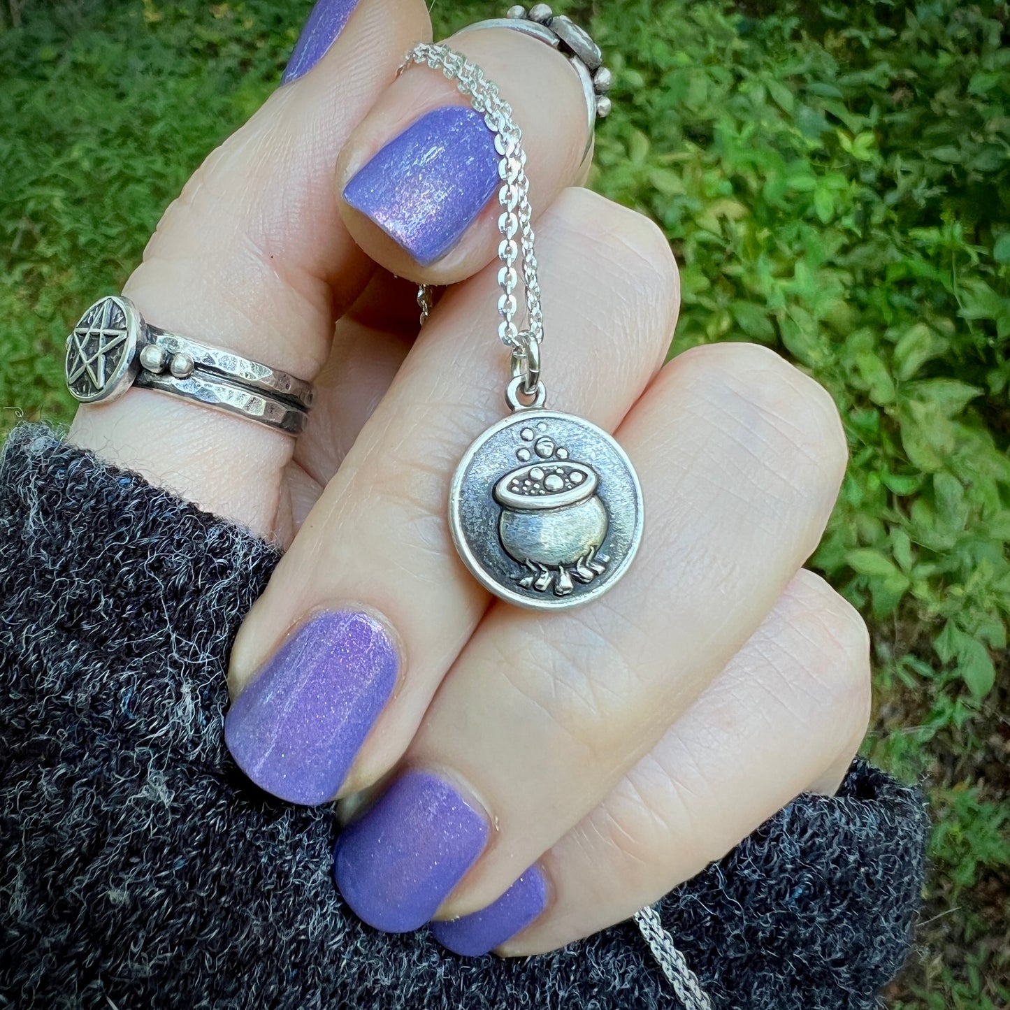 **Made-to-Order** Cauldron Necklace