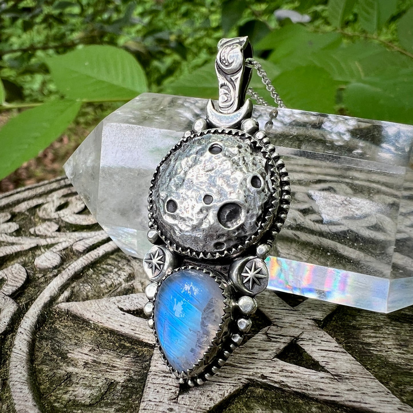 Moonstone Lunar Pendant