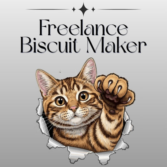 Freelance Buscuit Maker 🐾 Tabby Cat Wax Melts