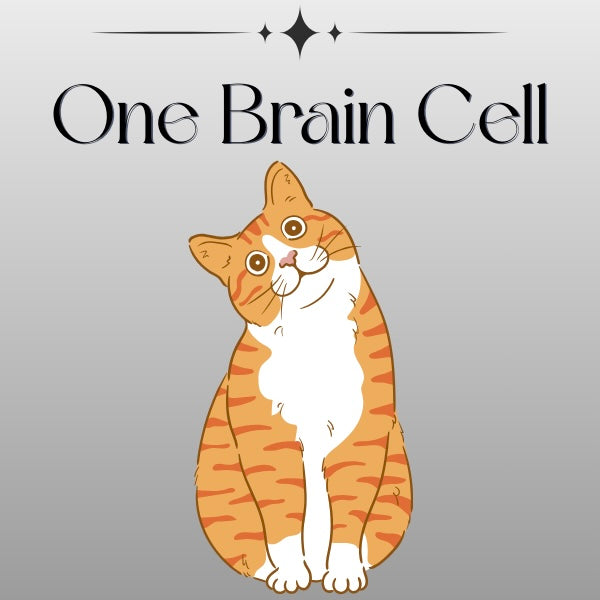 One Brain Cell 🐾 Orange Cat Wax Melts