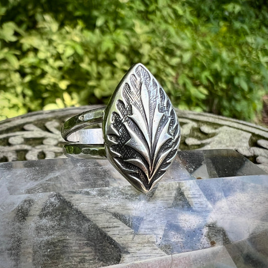 **Made-to-Order** Elven Leaf Ring