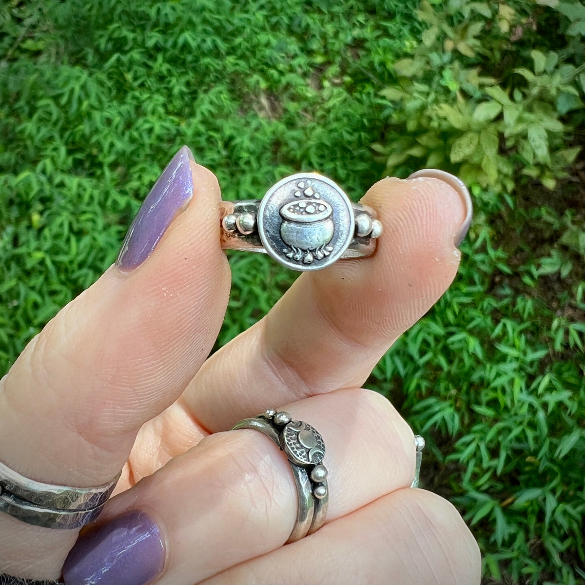 Cauldron Rings **Made-to-Order** Cauldron Ring – Lavender Star Designs