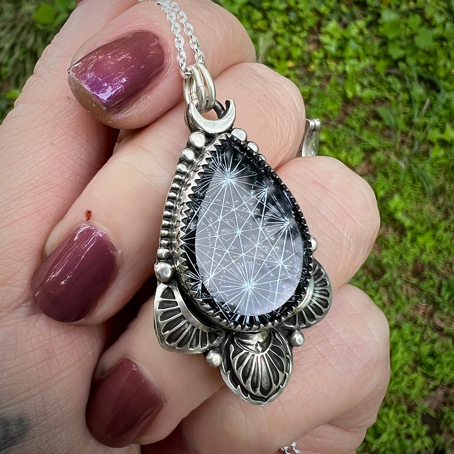 Kaleidoscope Galaxy Pendant