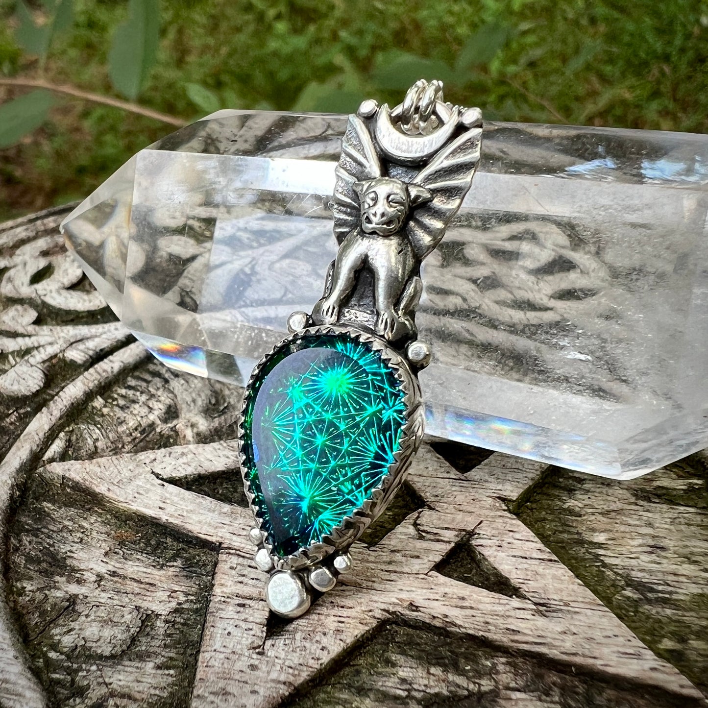 Gargoyle Pendant ~ Kaleidoscope