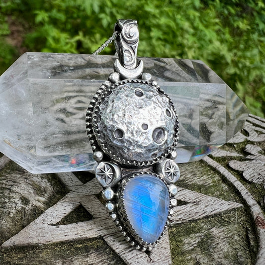 Moonstone Lunar Pendant