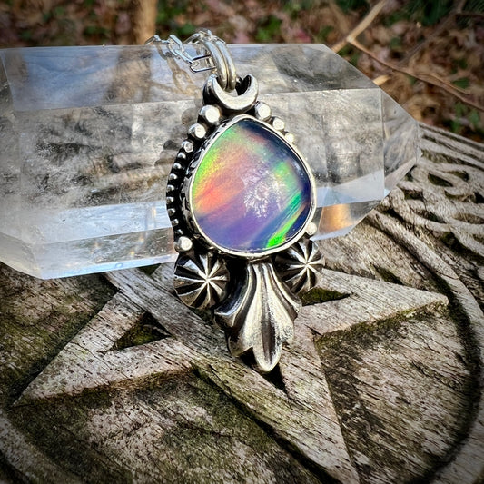 Aurora Opal Pendant