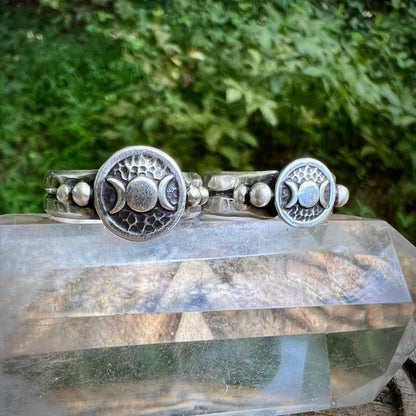 **Made-to-Order** Triple Moon Ring