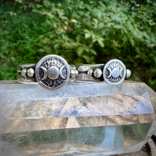 **Made-to-Order** Triple Moon Ring