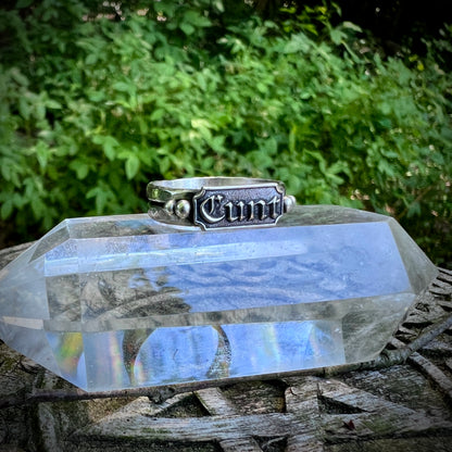 Cunt Ring ✦ Pre-order