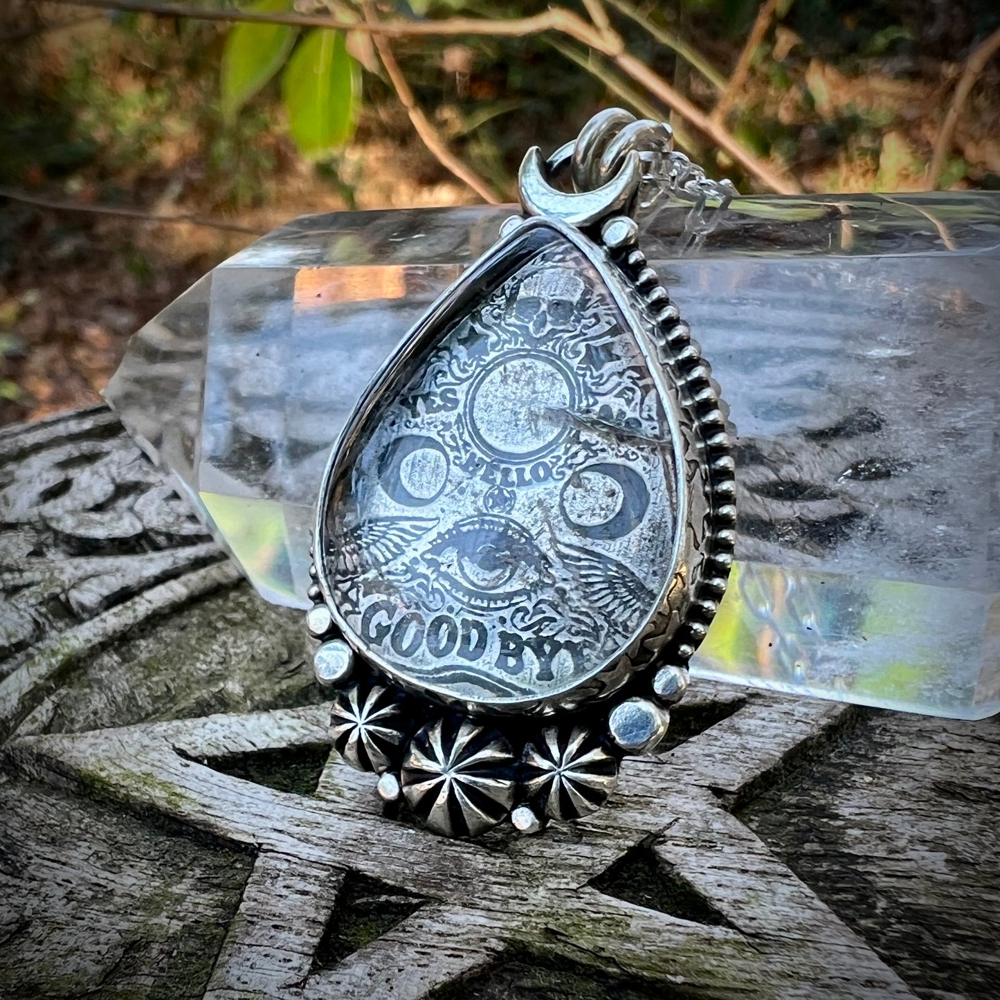 Quartz Planchette Pendant