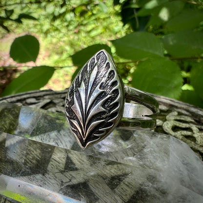 **Made-to-Order** Elven Leaf Ring