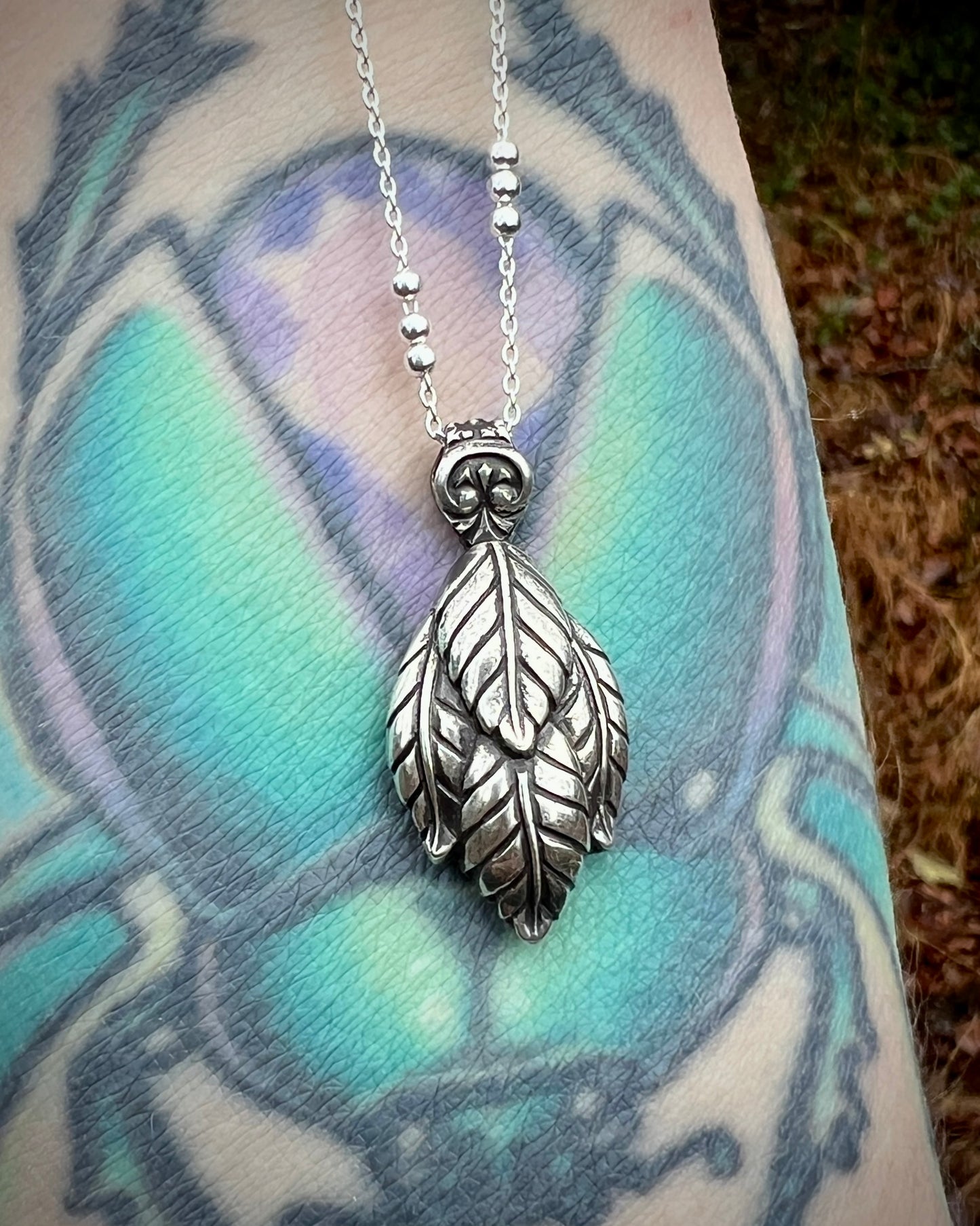 Silver Canopy Necklace