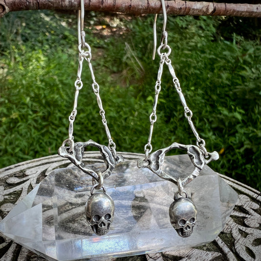 Skeleton Earrings