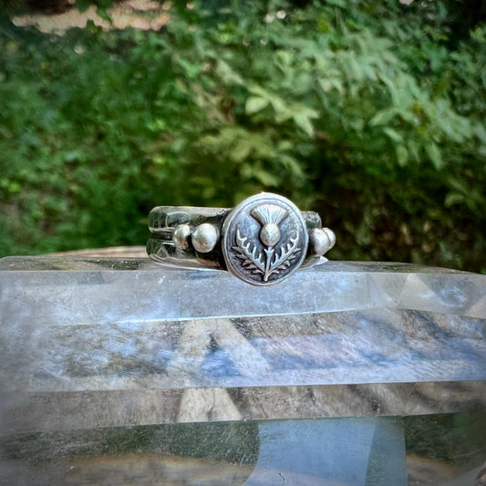 **Made-to-Order** Thistle Ring