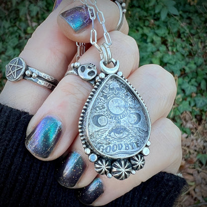 Quartz Planchette Pendant