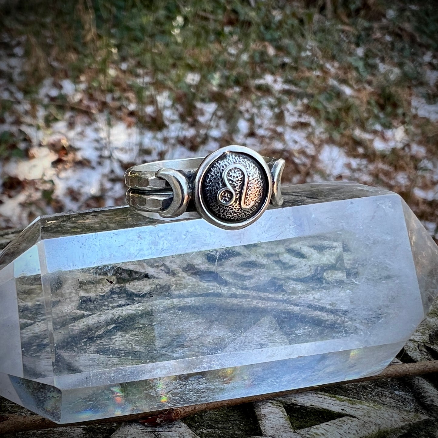 Zodiac Moon Ring ✦ Pre-order