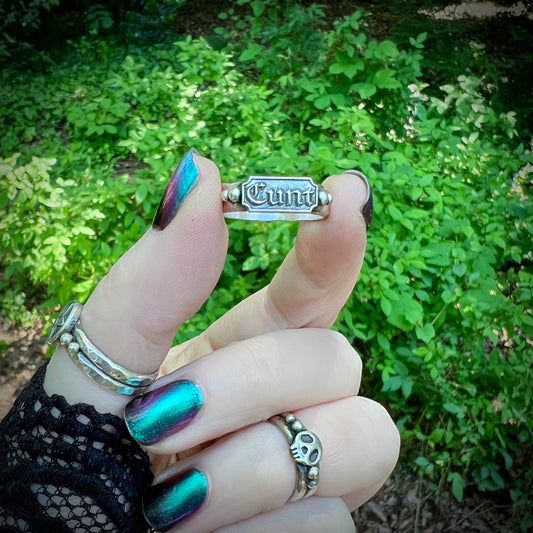 Cunt Ring ✦ Pre-order