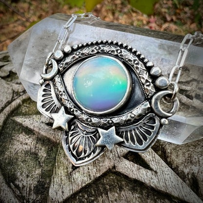 Evil Eye Talisman ~ Aurora Opal