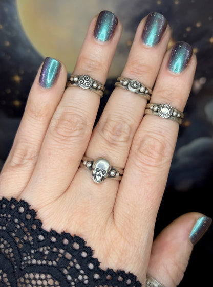 **Made-to-Order** Skull Ring