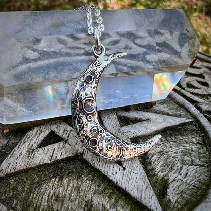 **Made-to-Order** Crescent Moon Necklace