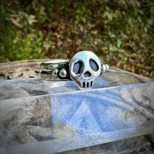 **Made-to-Order** Memento Mori Skull Ring
