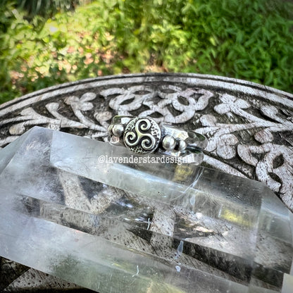 **Made-to-Order** Triskele Ring