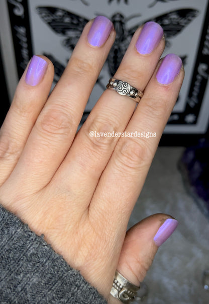 **Made-to-Order** Triskele Ring
