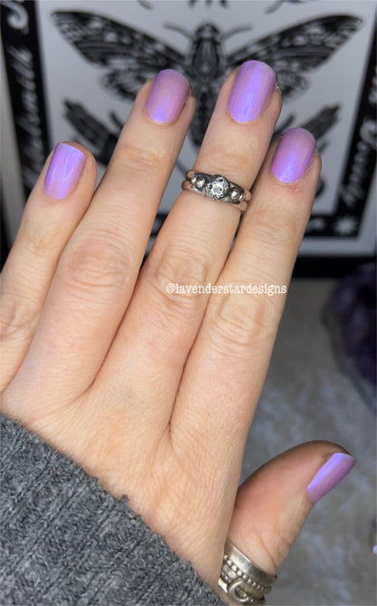 **Made-to-Order** Full Moon Ring (Mini)