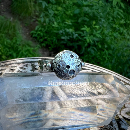 **Made-to-Order** Full Moon Ring