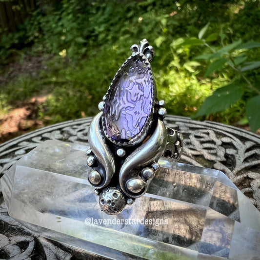 **Made-to-Size** Amethyst Temptress Ring