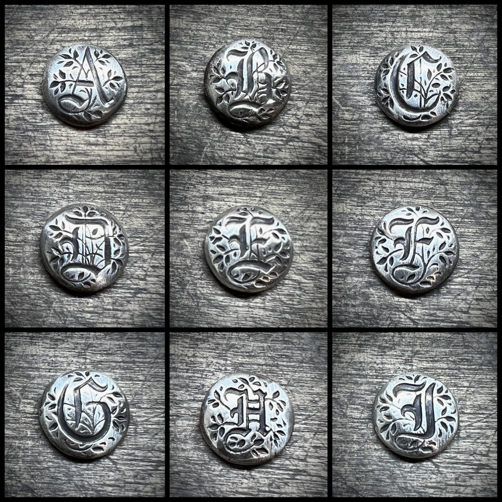 Gothic Letter Ring ✦ Pre-order