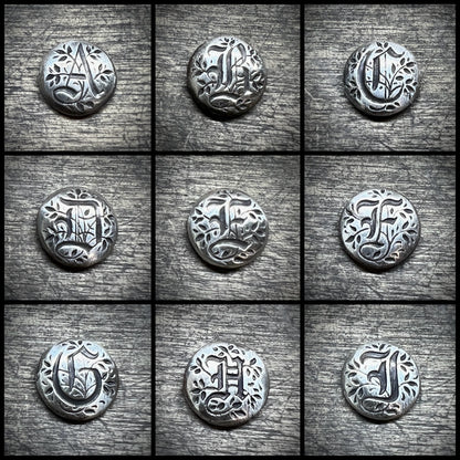 Gothic Letter Ring ✦ Pre-order