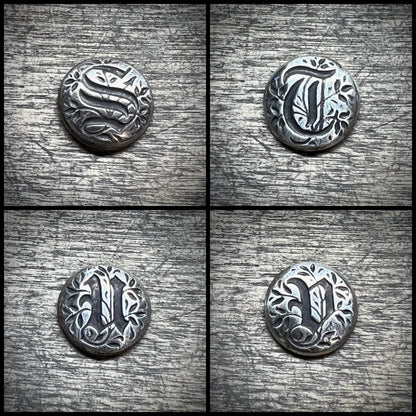 Gothic Letter Ring ✦ Pre-order