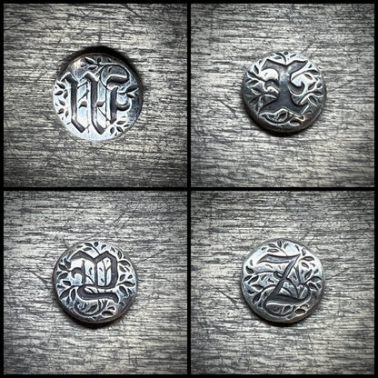 Gothic Letter Ring ✦ Pre-order