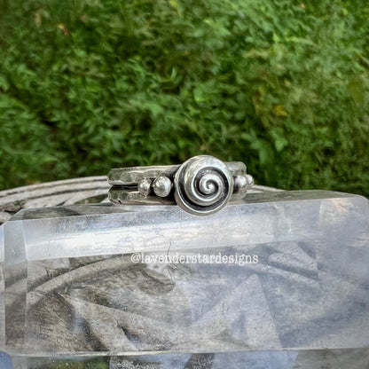 **Made-to-Order** Swirl Ring
