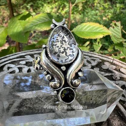 **Made-to-Order** Quartz & Black Onyx Temptress Ring