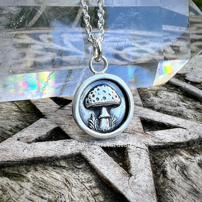 **Made-to-Order** Mushroom Pendant