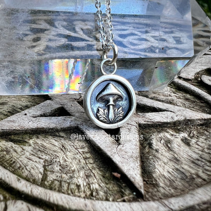 **Made-to-Order** Mushroom Pendant