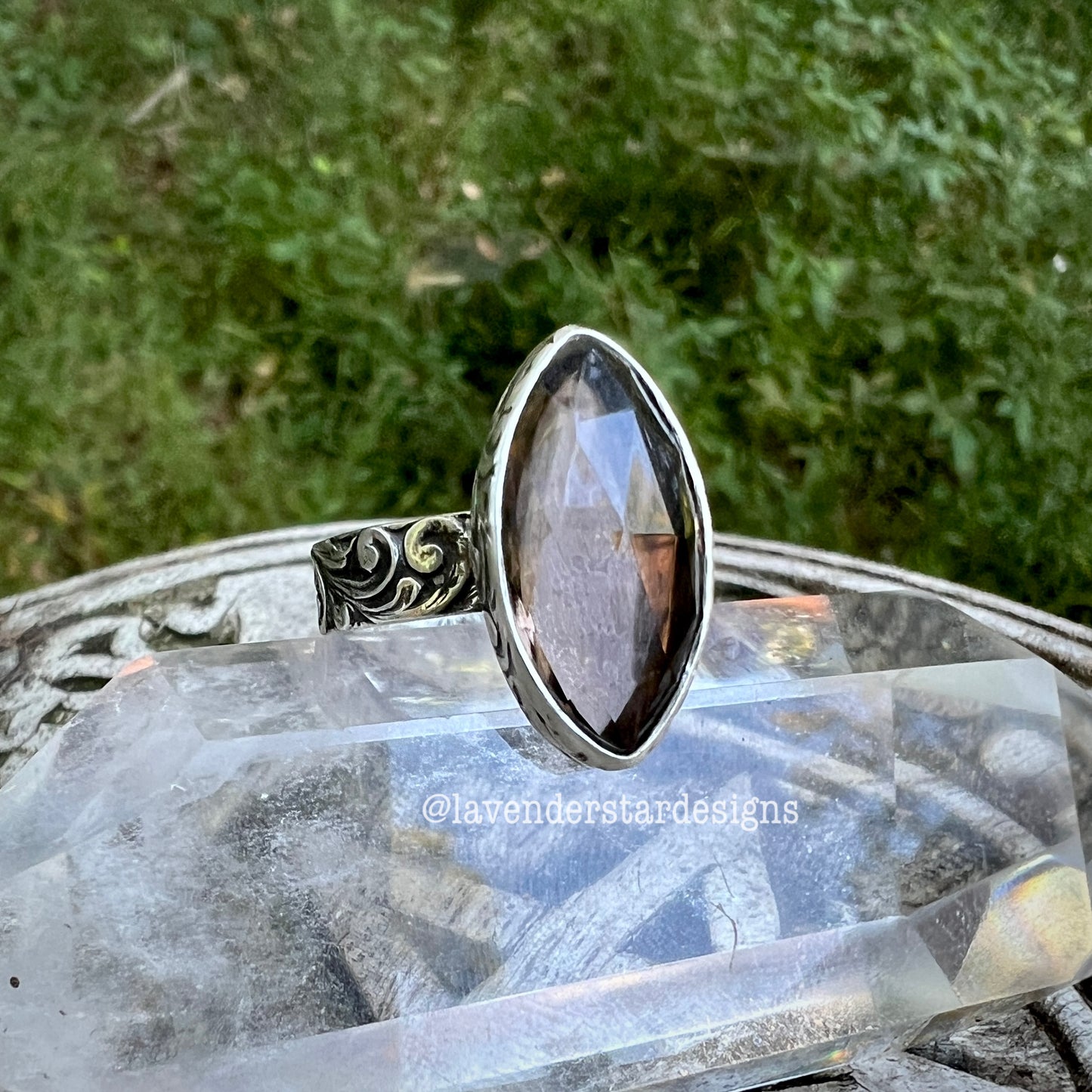 **Made-to-Size** Smoky Quartz Ring