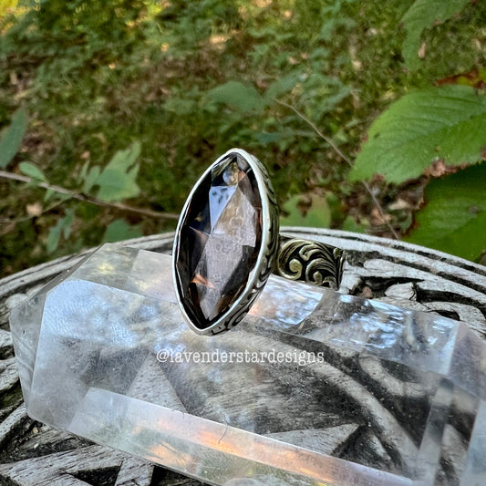 **Made-to-Size** Smoky Quartz Ring