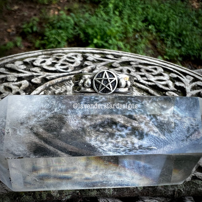 **Made-to-Order** Pentacle Ring