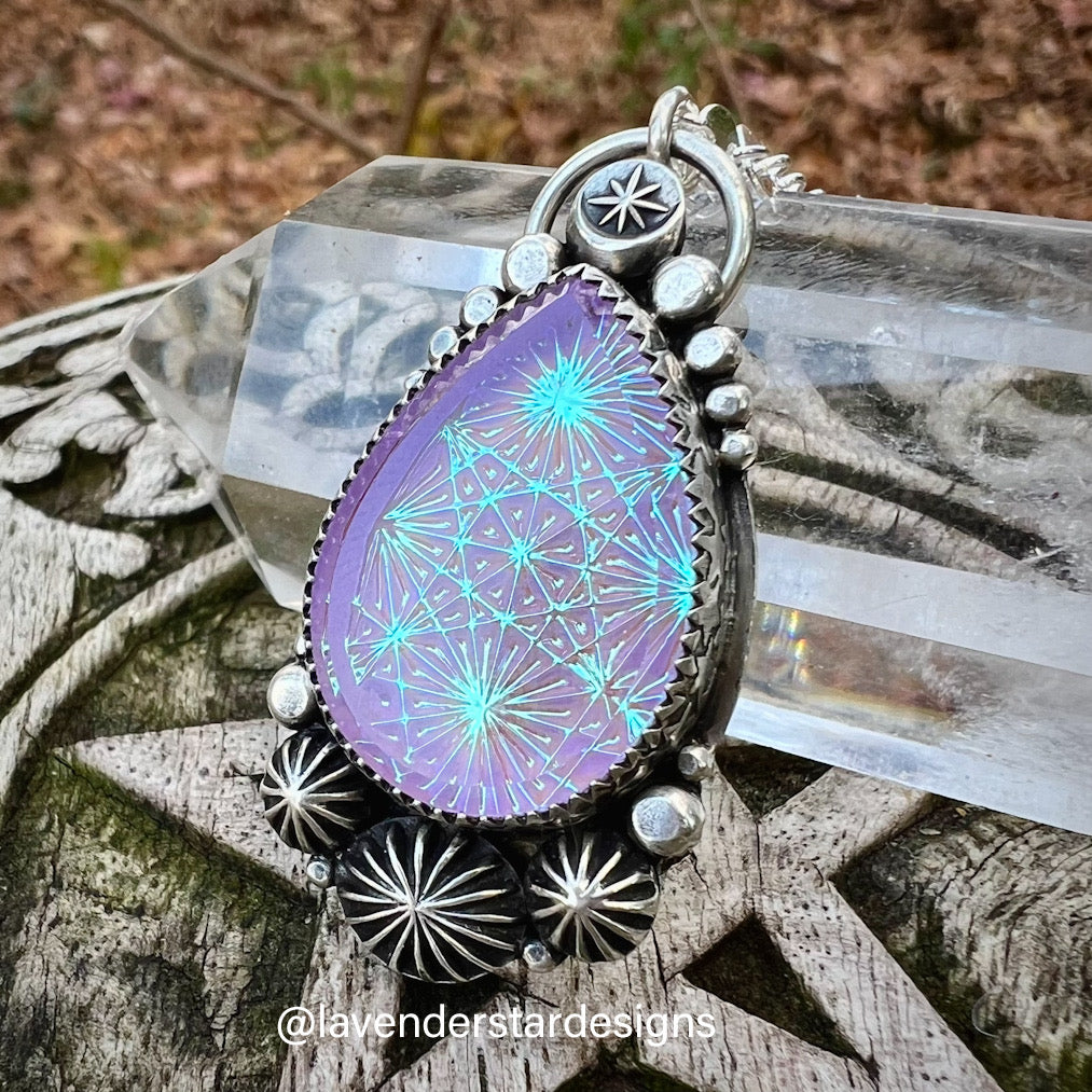 Kaleidoscope Galaxy Pendant