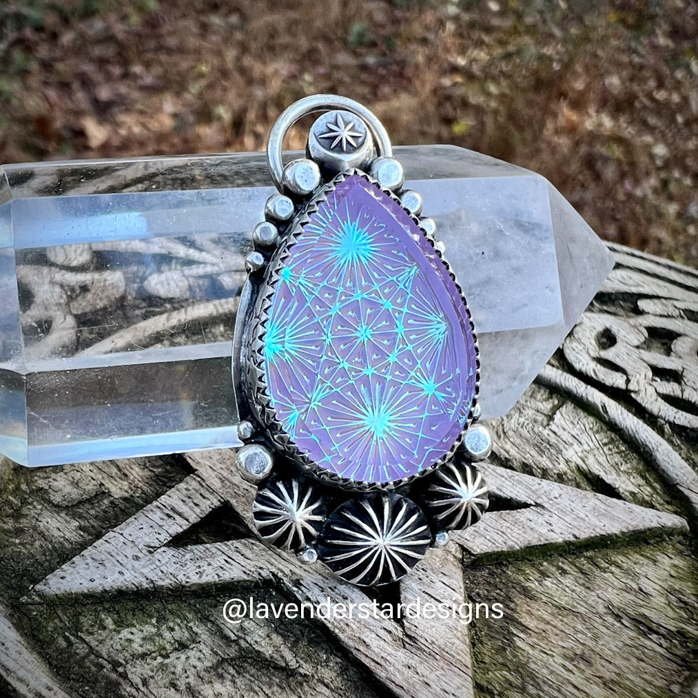 Kaleidoscope Galaxy Pendant