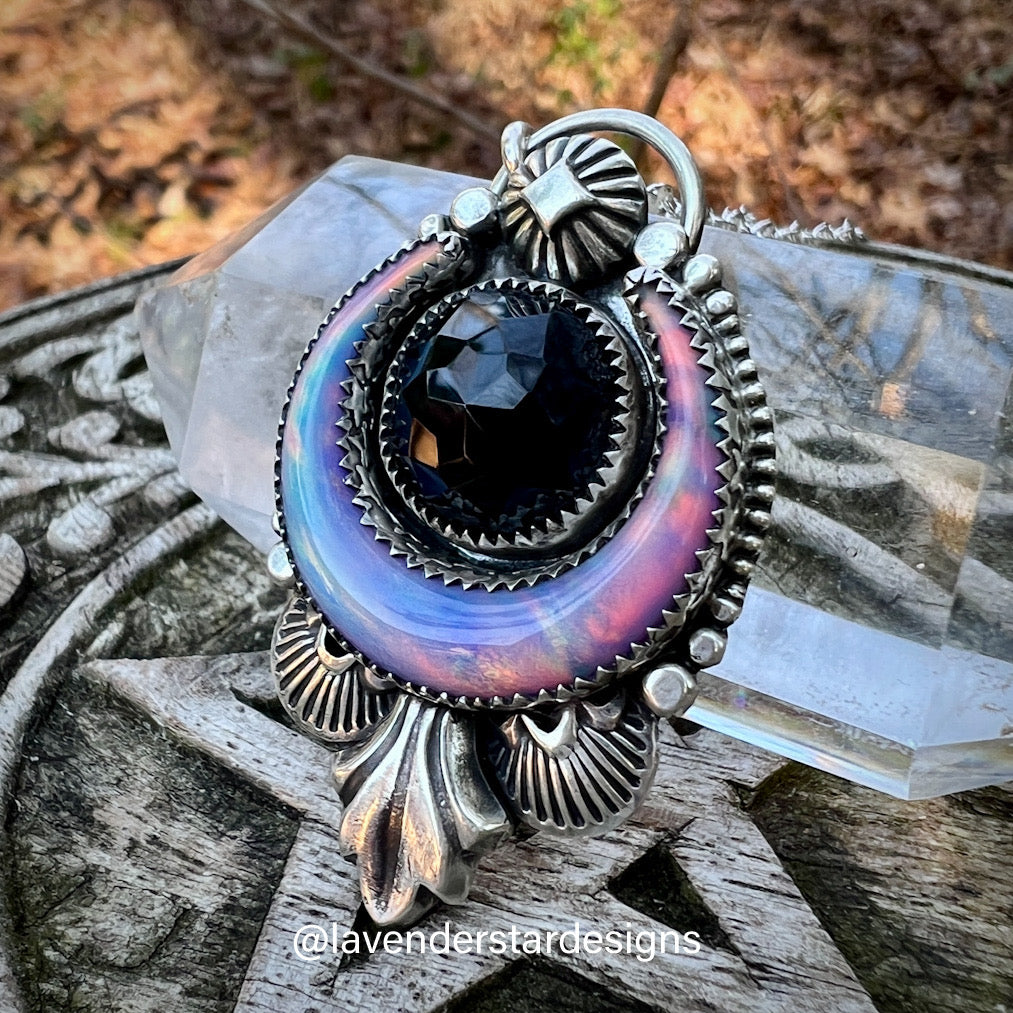 Aurora Opal & Black Onyx Lunar Dream